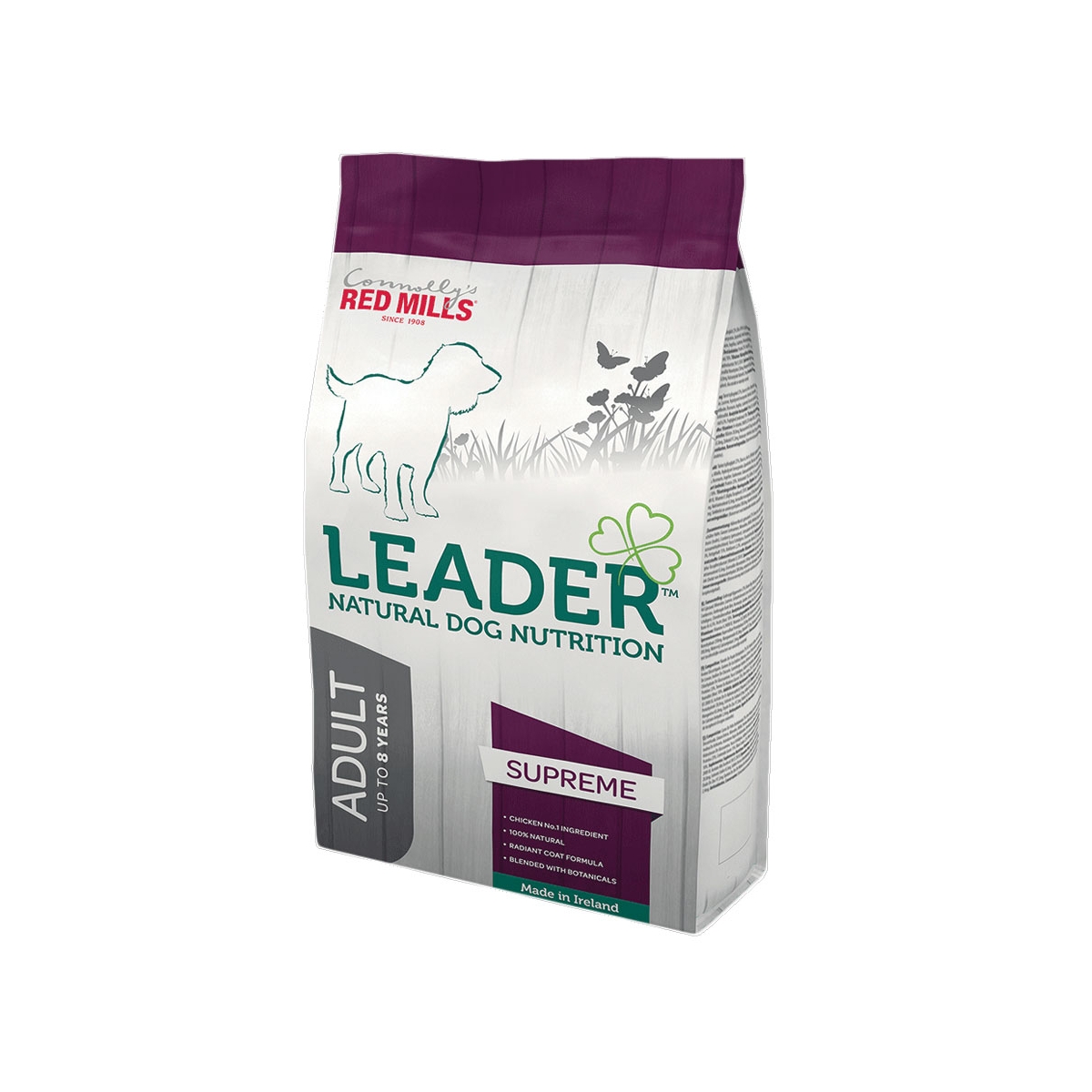 Leader Adult Supreme Medium sausas maistas vid. veislių šunims, 2 kg - 