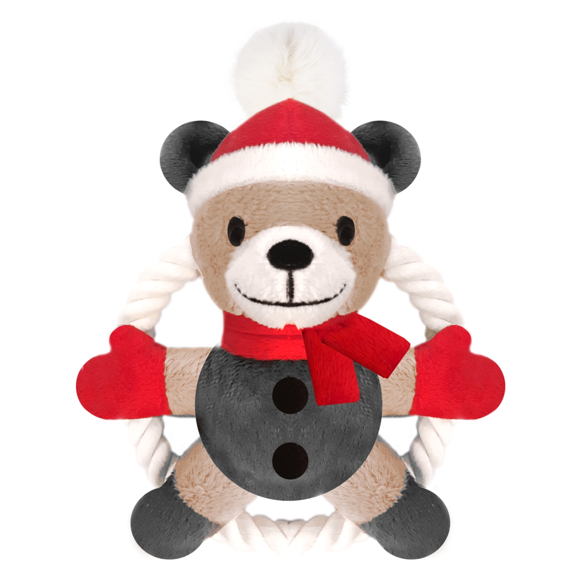 Milk&Pepper Grizlly Bear žaislas šunims, 18 cm - 