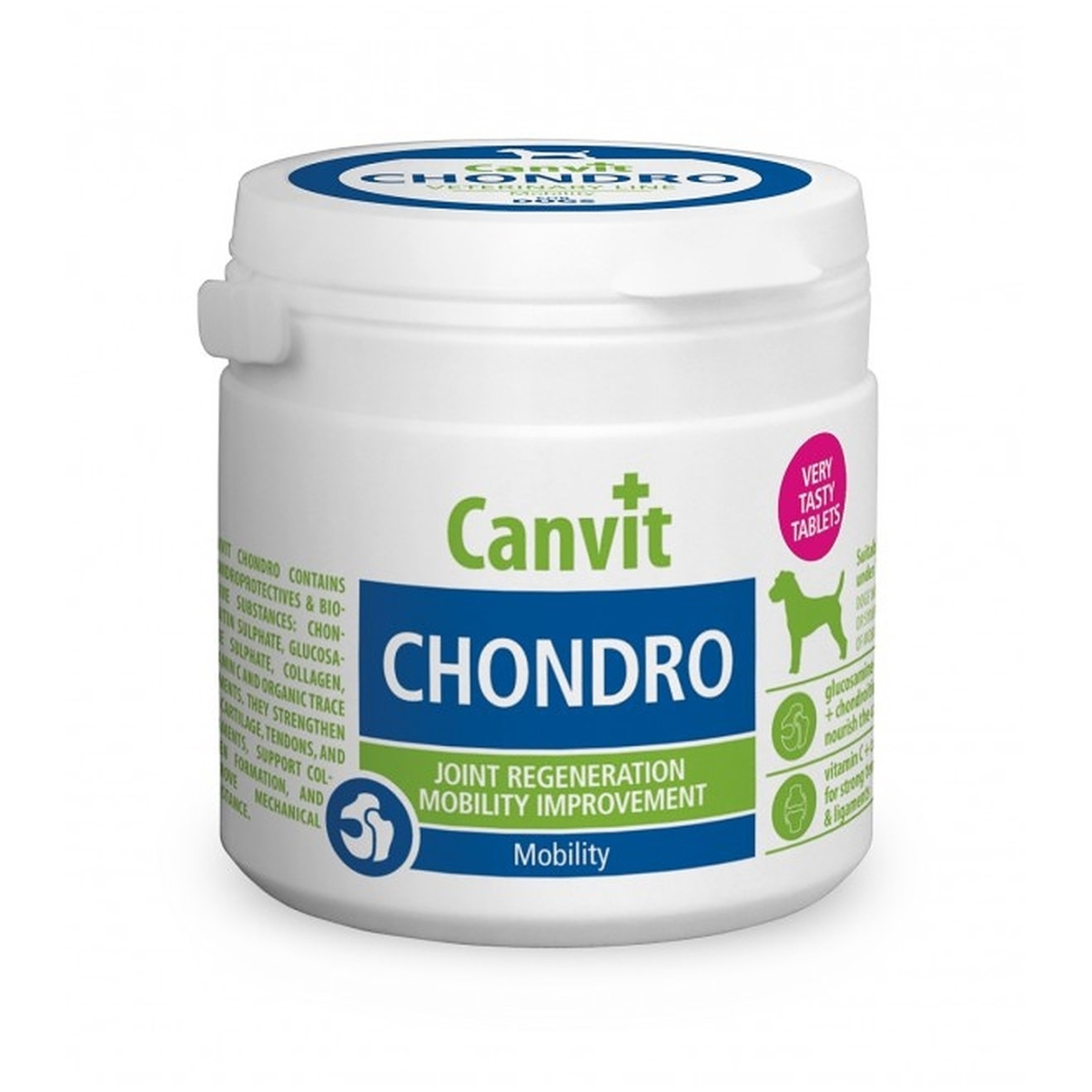 Canvit chondro papildas šunims 100tab. 100g - 