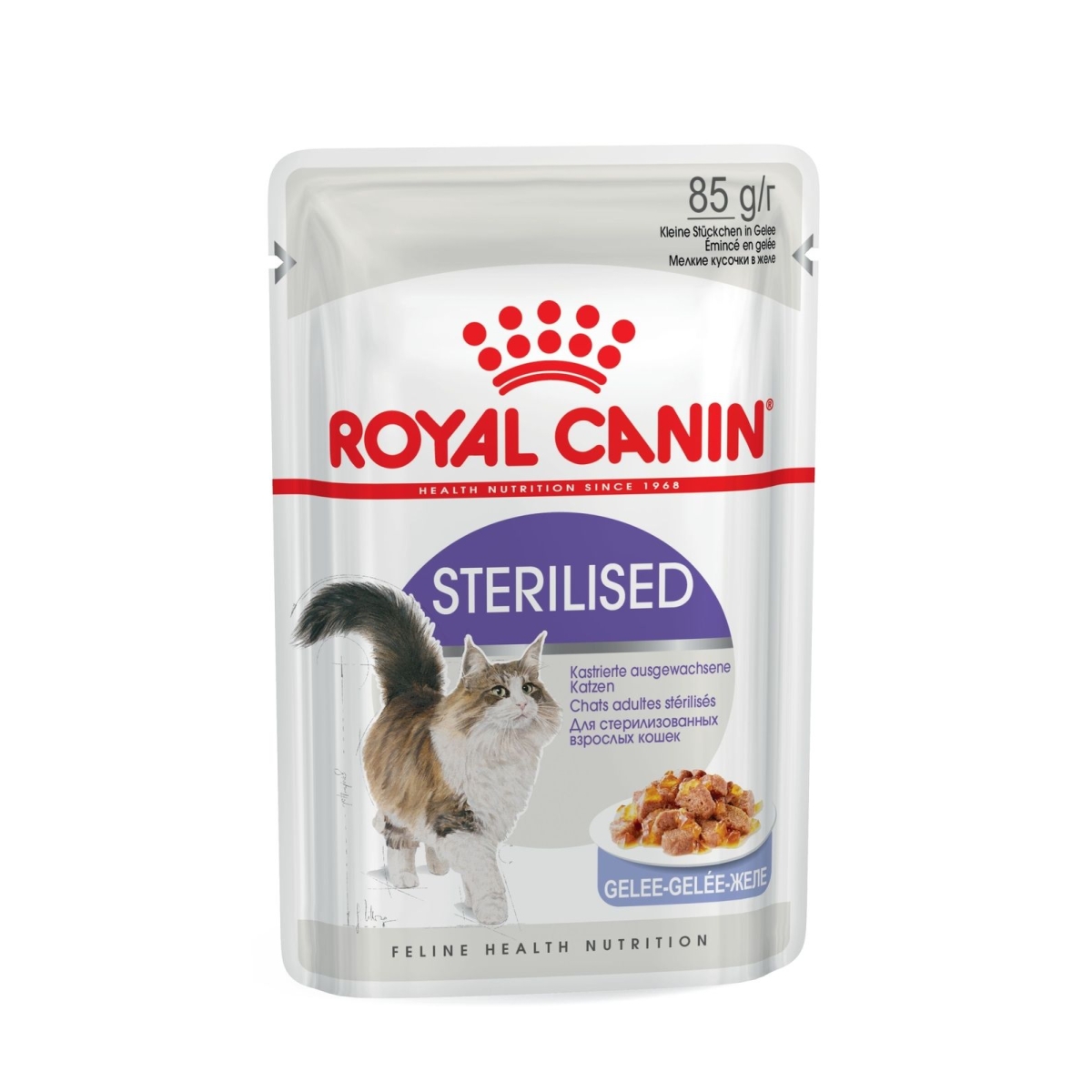 Royal Canin Sterilised Jelly konservai katėms, 85 g - 