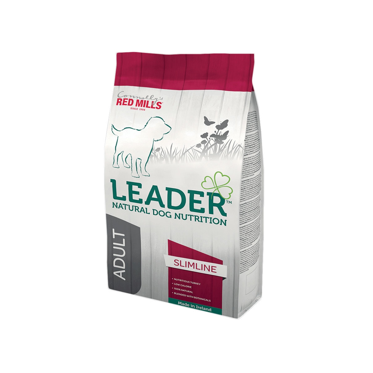 Leader Adult Slimline Medium sausas maistas vid. veislių šunims, 12 kg - 