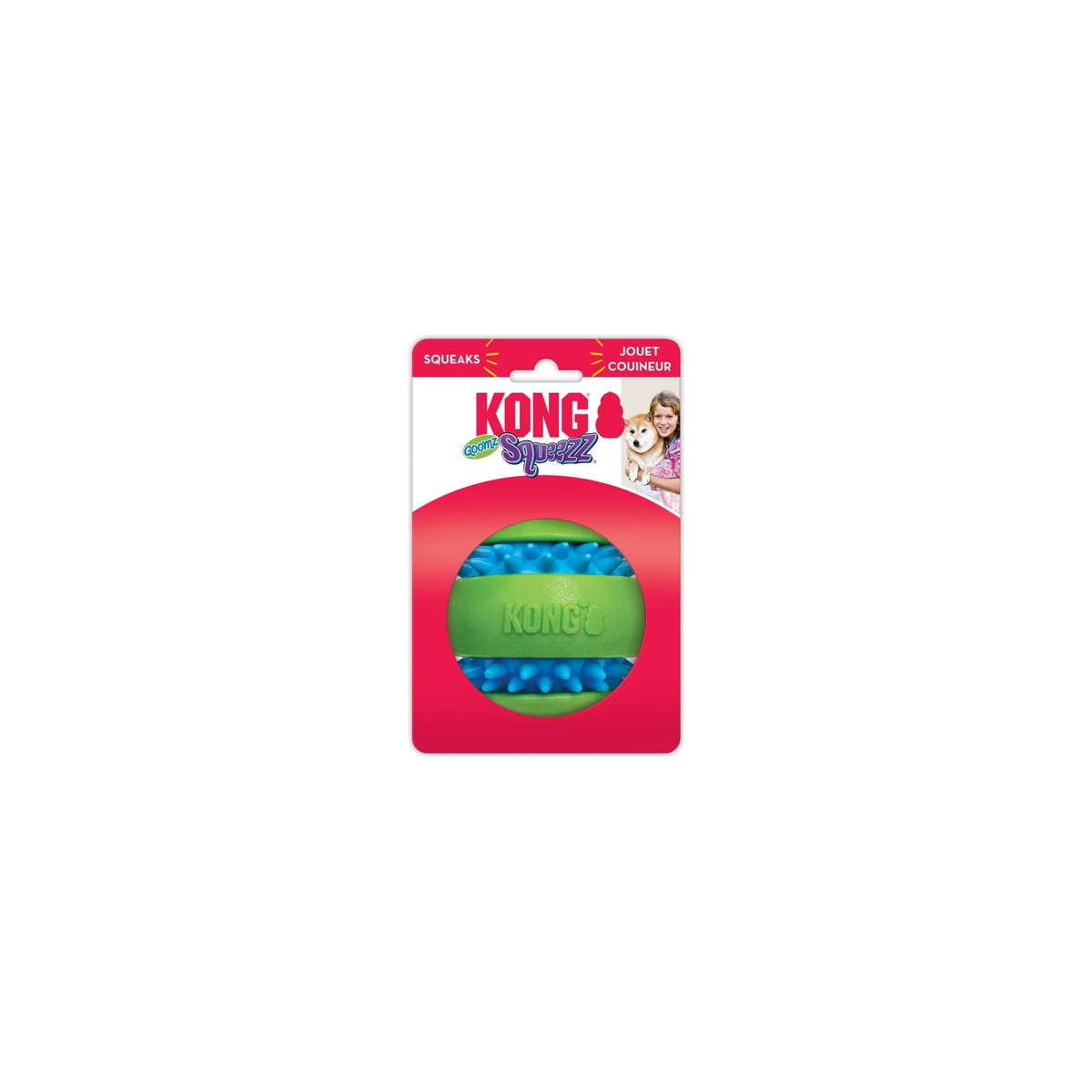 KONG Squeezz Goomz kamuoliukas šunims, XL dydis -  1