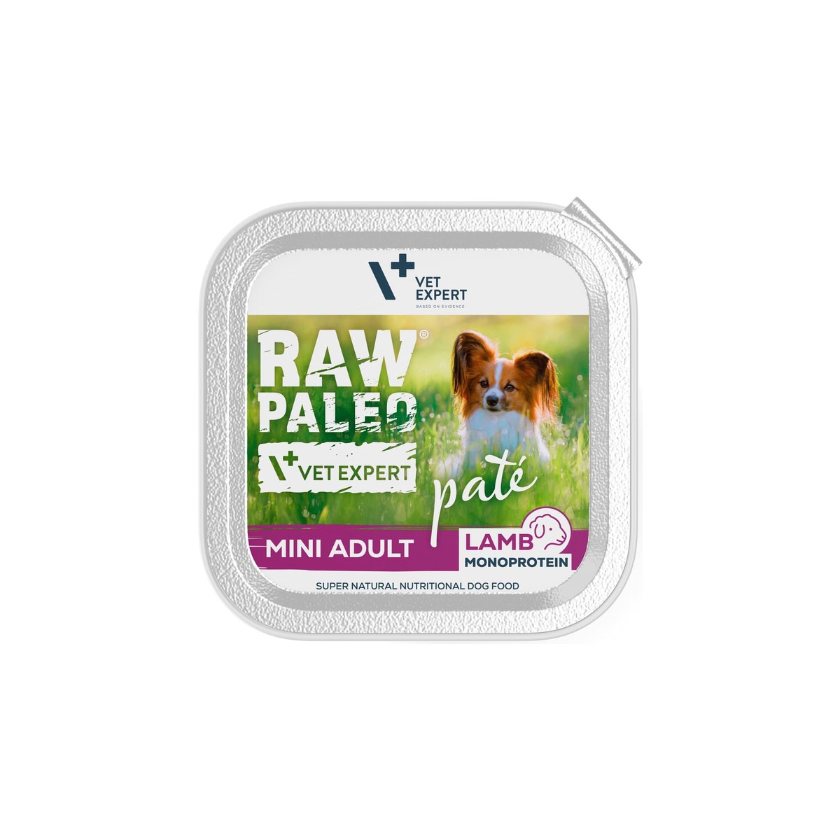 Raw Paleo Pate Mini Adult paštetas šunims su ėriena, 150 g