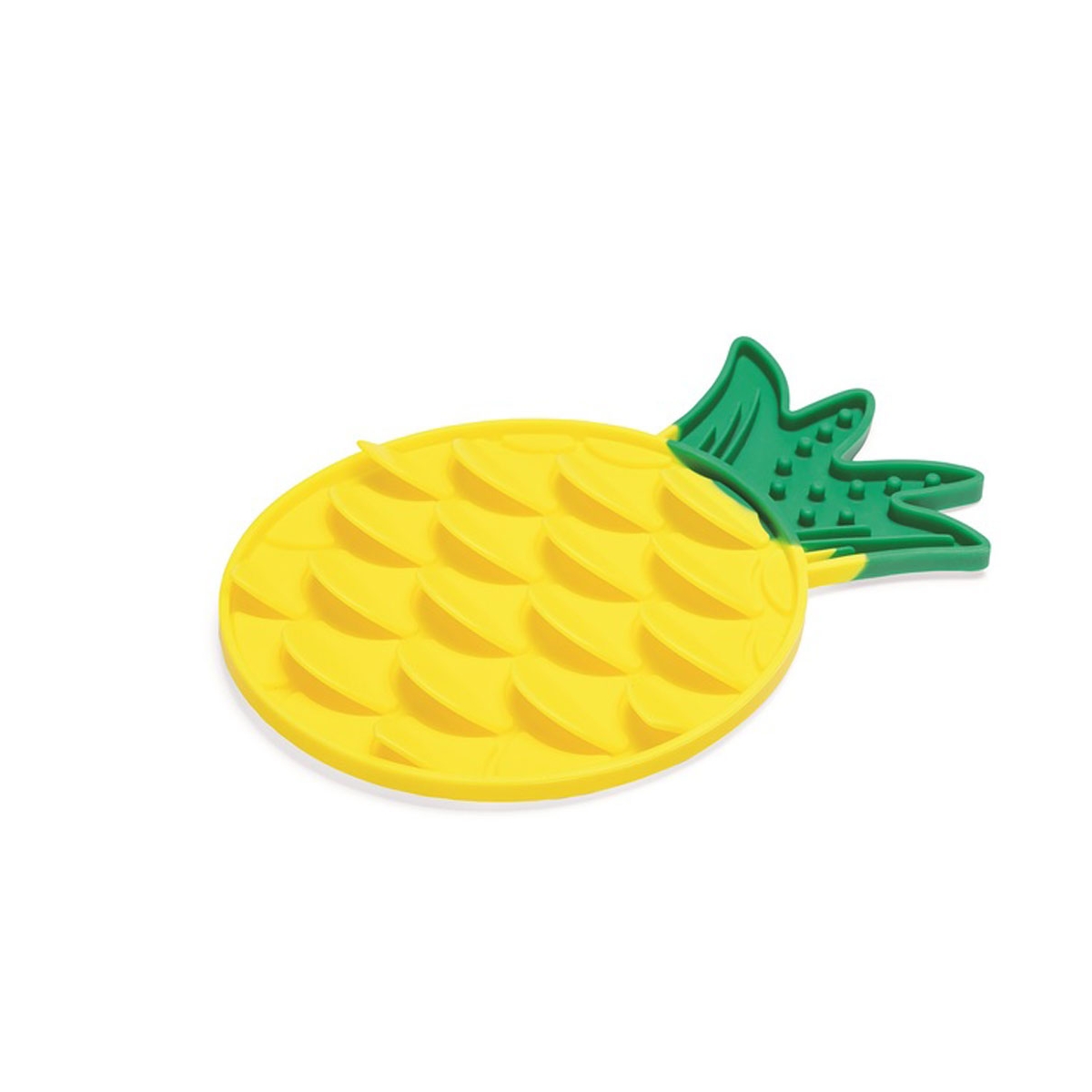 Beeztees Pineapple laižymo kilimėlis, geltonas, 30x20x3 cm -  1