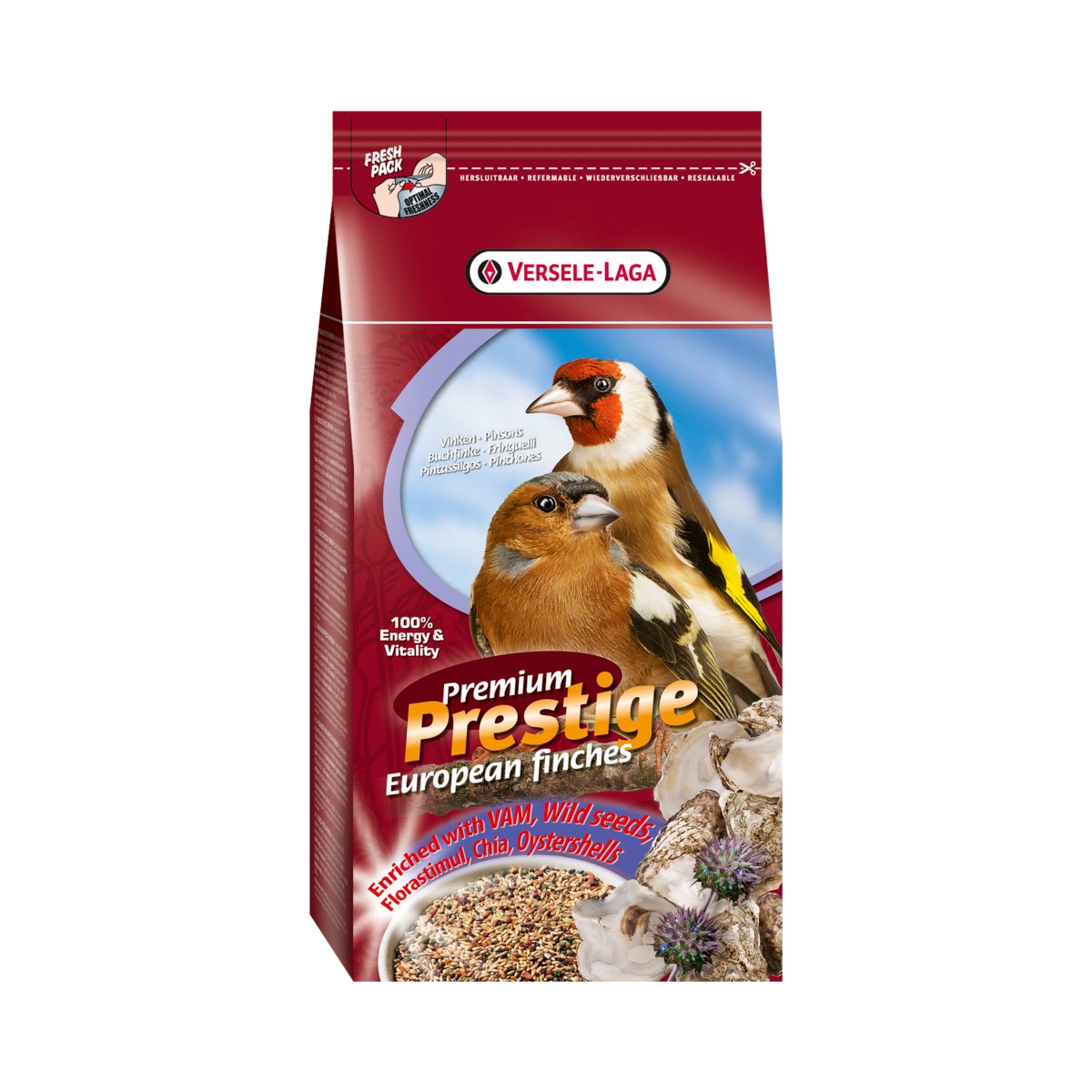 European Finches Prestige Premium visavertis pašaras paukščiams 1kg. - 