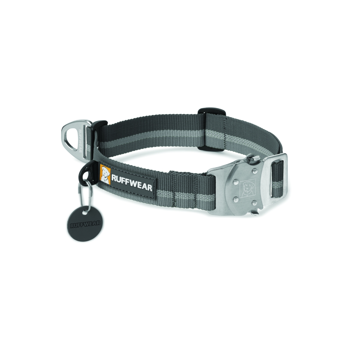 Ruffwear Top Rope antkaklis L, 51-66cm, pilkas - 