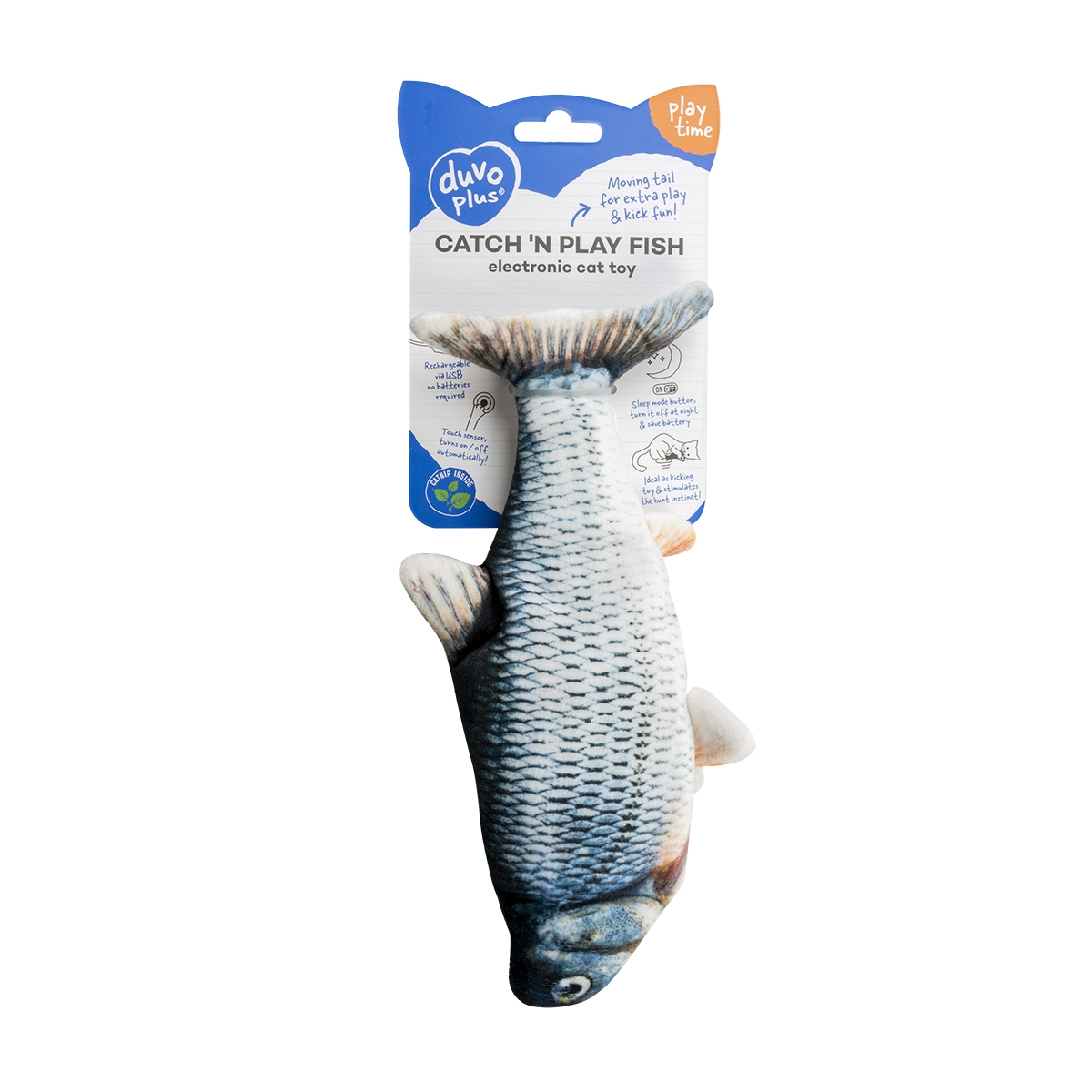 Duvoplus Catch&Play žaislas katėms, 6x15x35 cm -  1