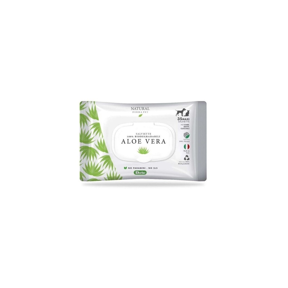 Derbe Scented Aloe valomosios servetėlės, 35 vnt. - 