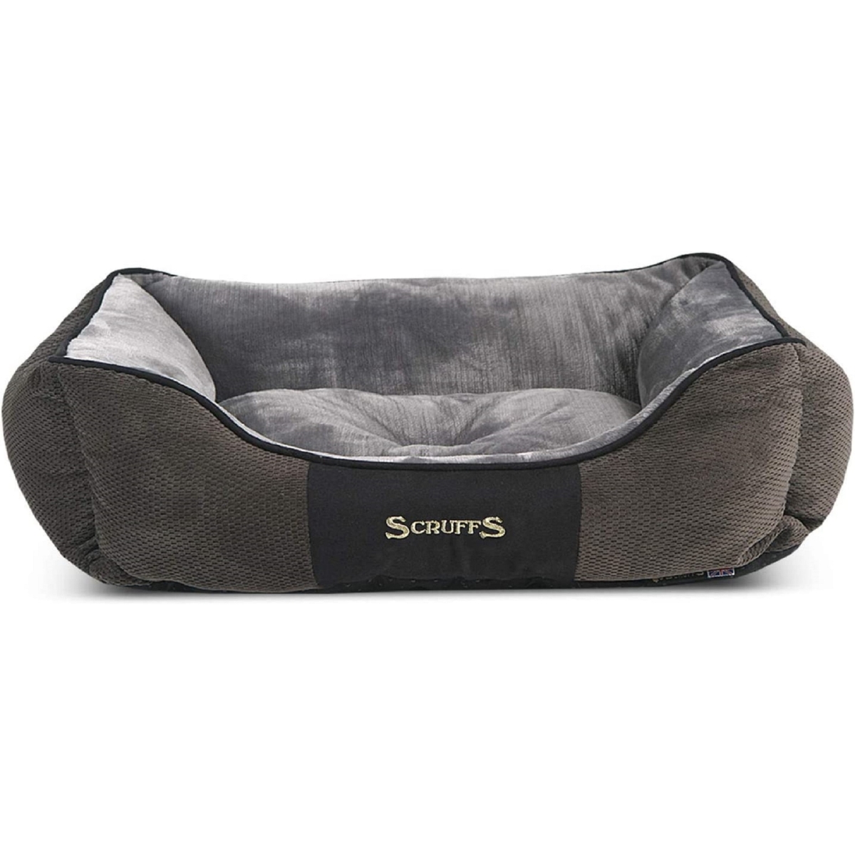 Scruffs Chester Box guolis, 75x60 cm, pilkas -  1