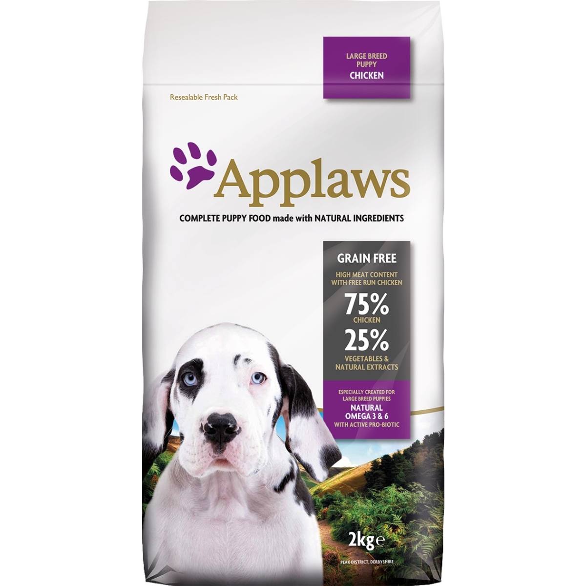 Applaws Dog Puppy (l) Chicken maistas jauniems šunims 15 kg - 