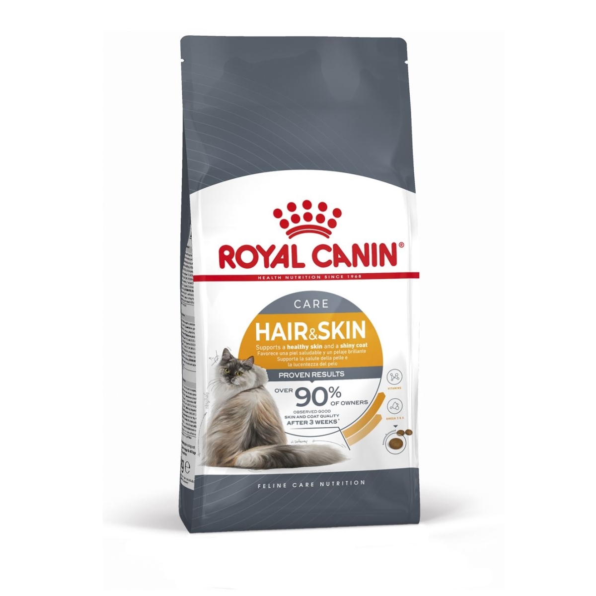 Royal Canin Hair&Skin Care maistas katėms, 4kg - 