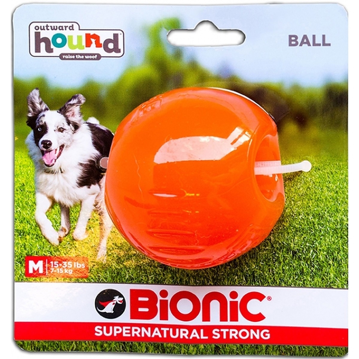 Bionic Outward Hound Opaque kamuoliukas šunims, dydis M - 