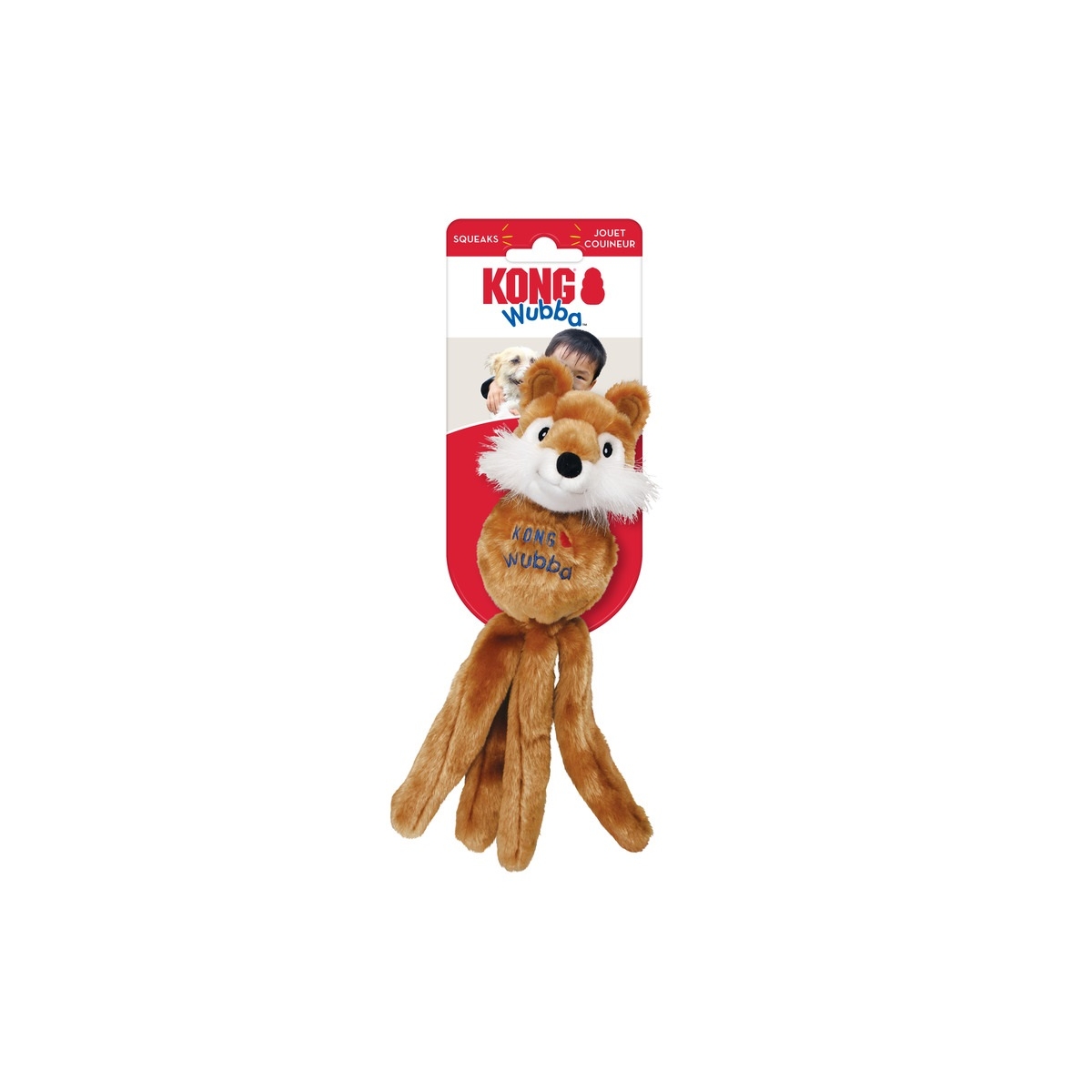 KONG Wubba Friends žaislas - lokys, S dydis, 28 cm - 