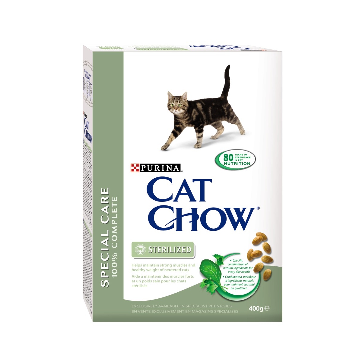 PURINA CAT CHOW ADULT STERILISED 0,4KG - 