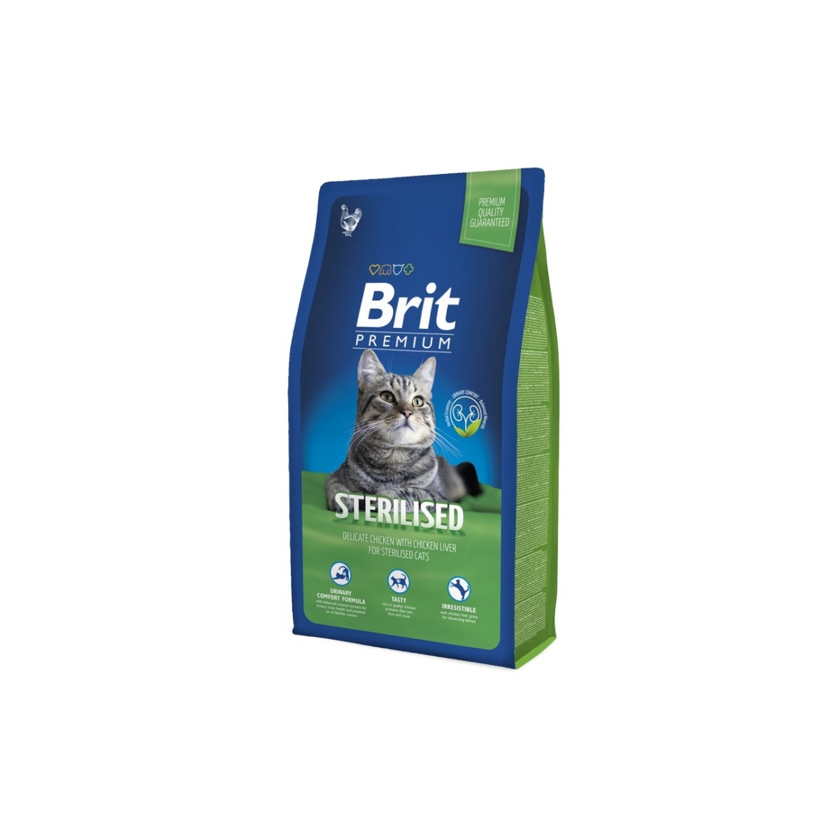 Brit Premium complete maistas sterilizuotoms katėms 8kg - 