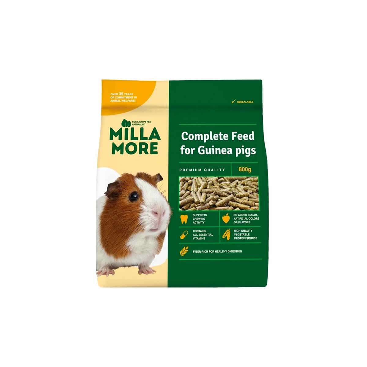 Millamore Complete maistas jūrų kiaulytėms, 800 g - 