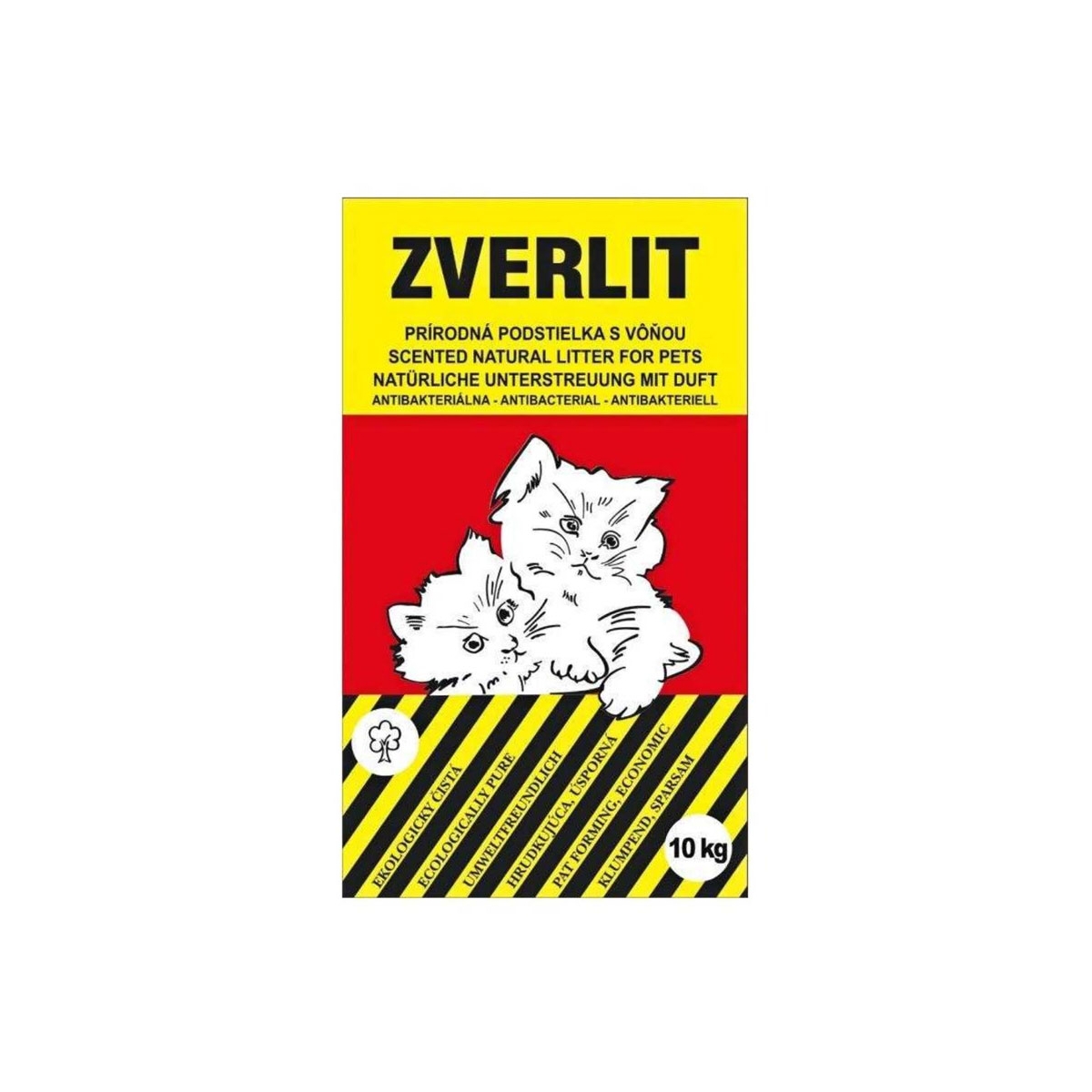 Zverlit aromatizuotas bentonito kraikas, 1-4 mm, 10 kg - 