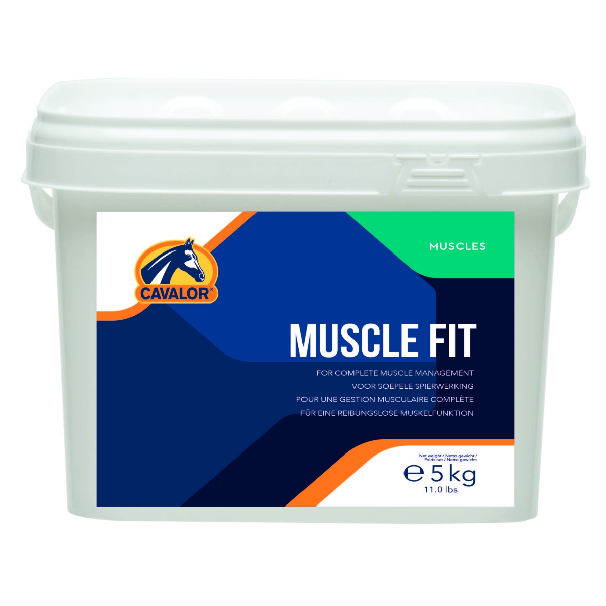 Cavalor Muscle Fit maisto papildas žirgams, 5 kg - 