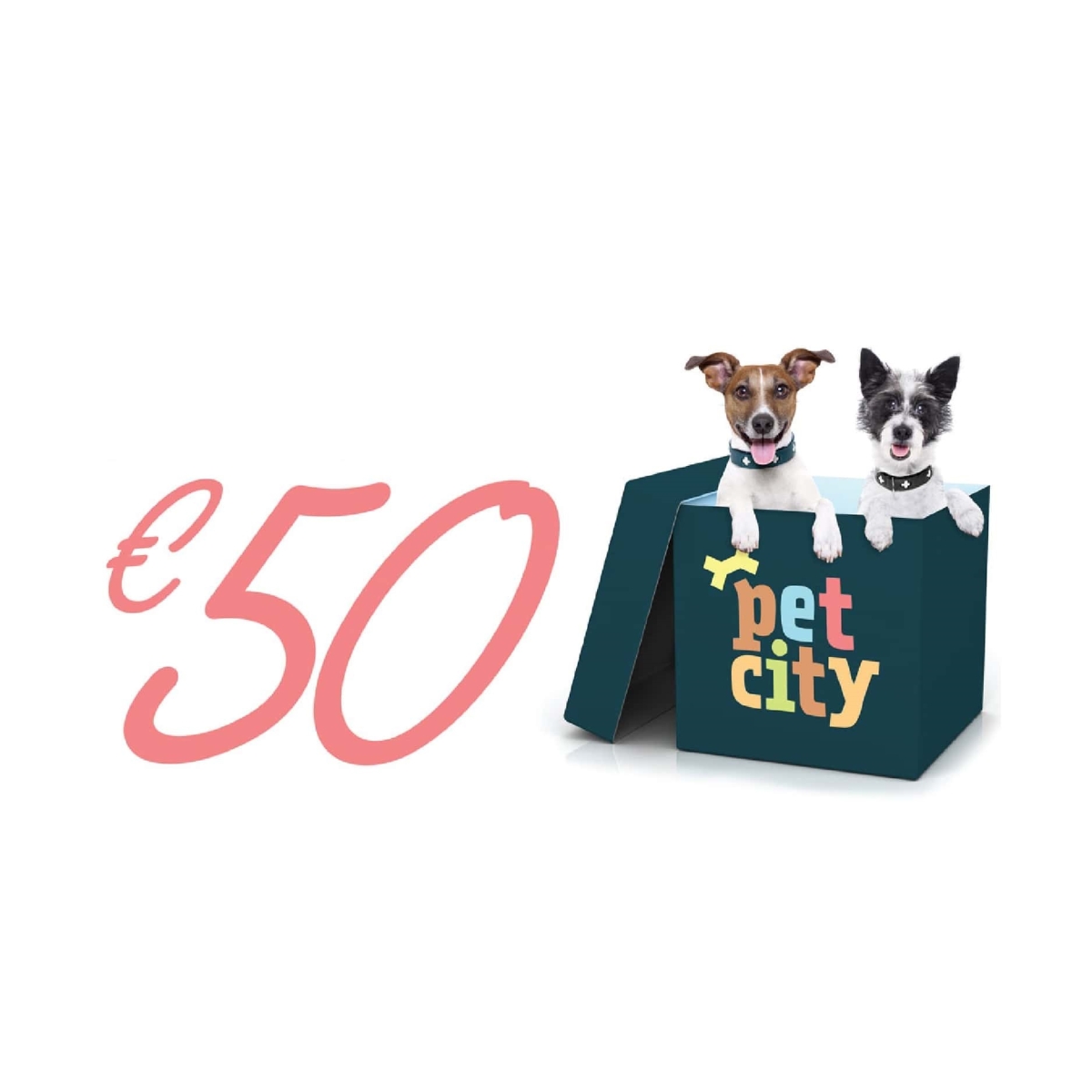 50€ vertės PetCity dovanų kuponas - 