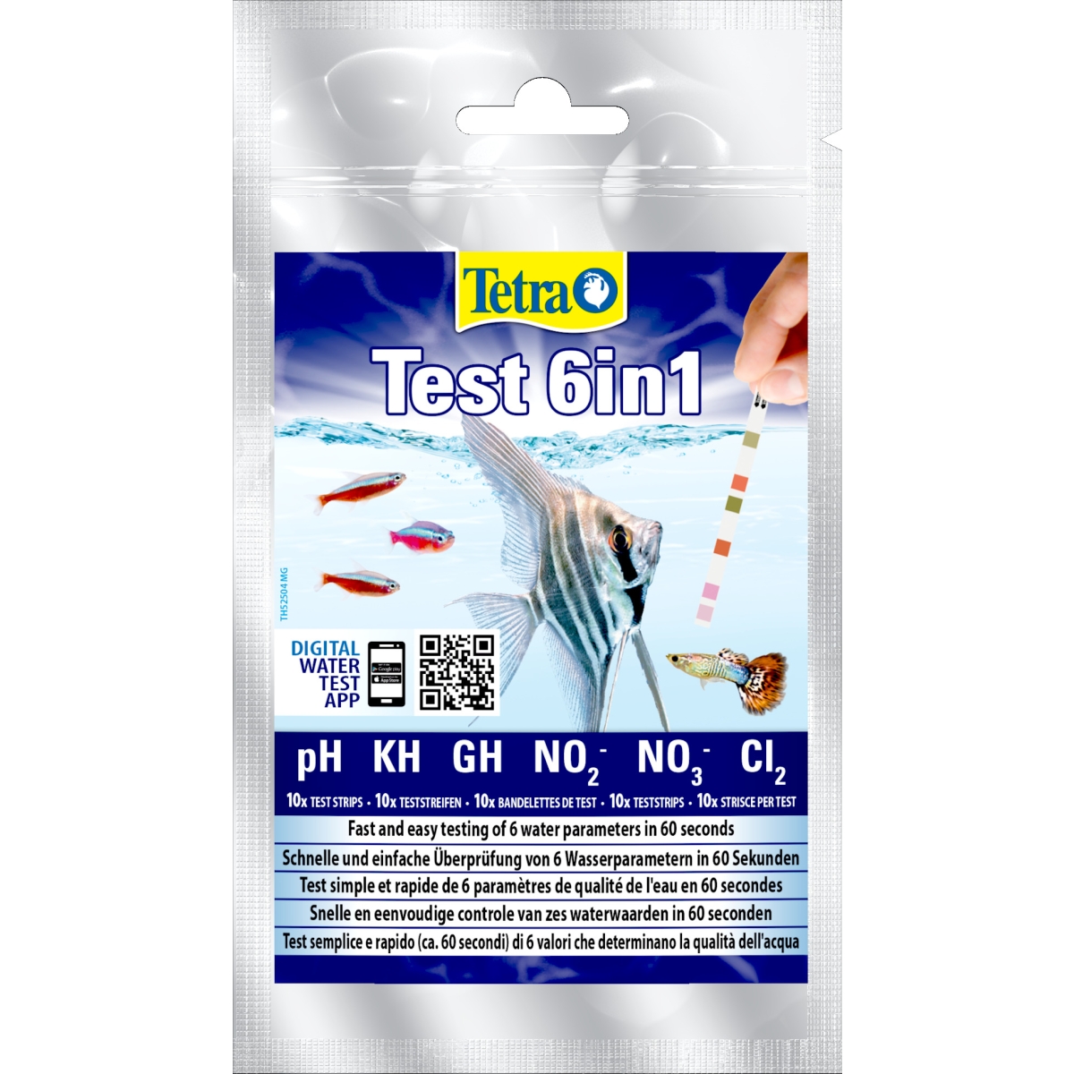 Tetra Test 6in1 vandens testai, 10vnt - 