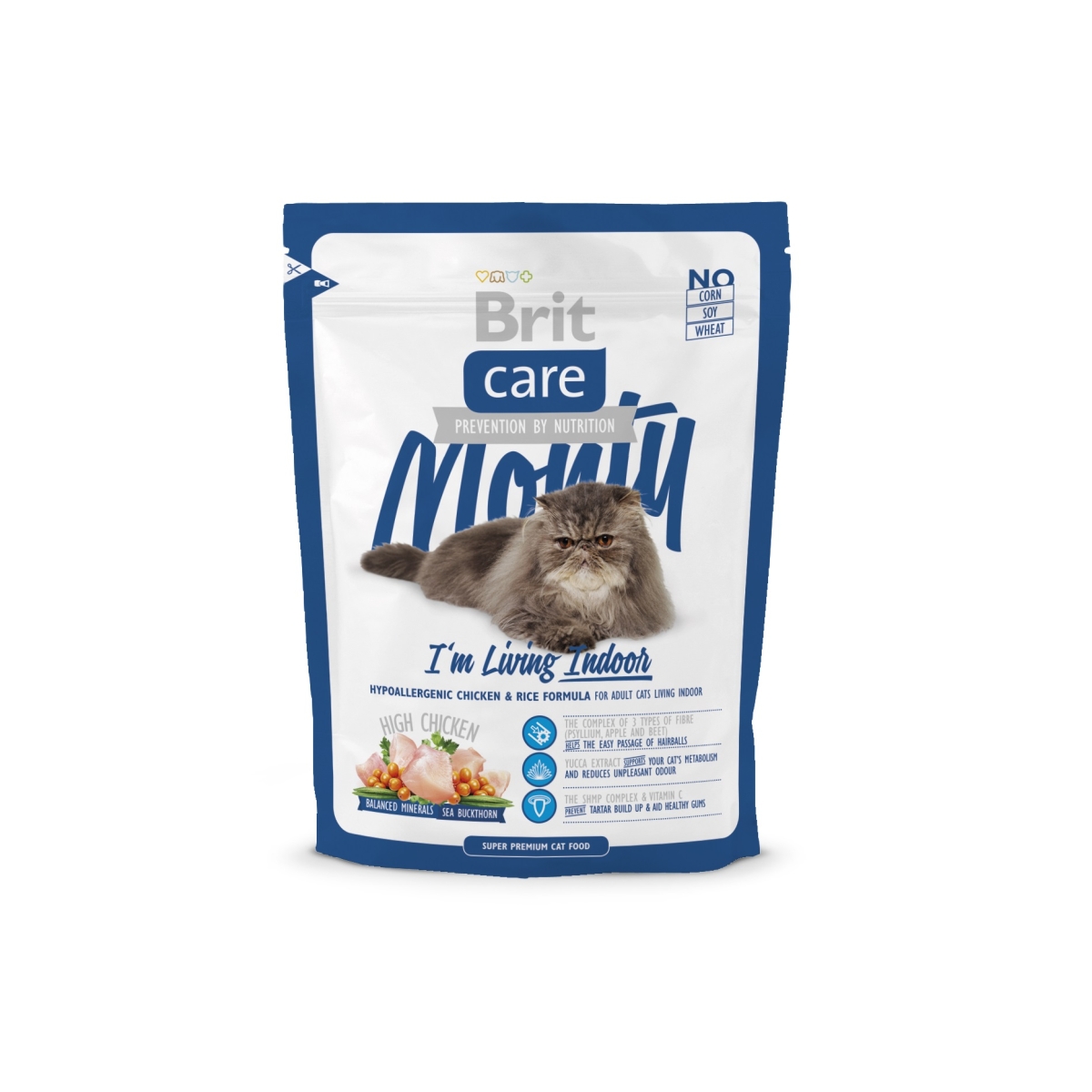 Brit Care monty indoor sausas maistas katėms 0,4kg   - 