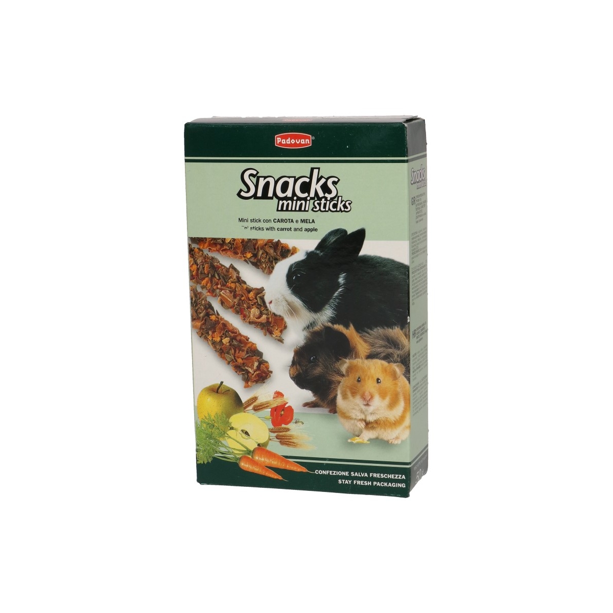 Padovan Snacks Mini Sticks užkandis graužikams, 7 vnt. - 