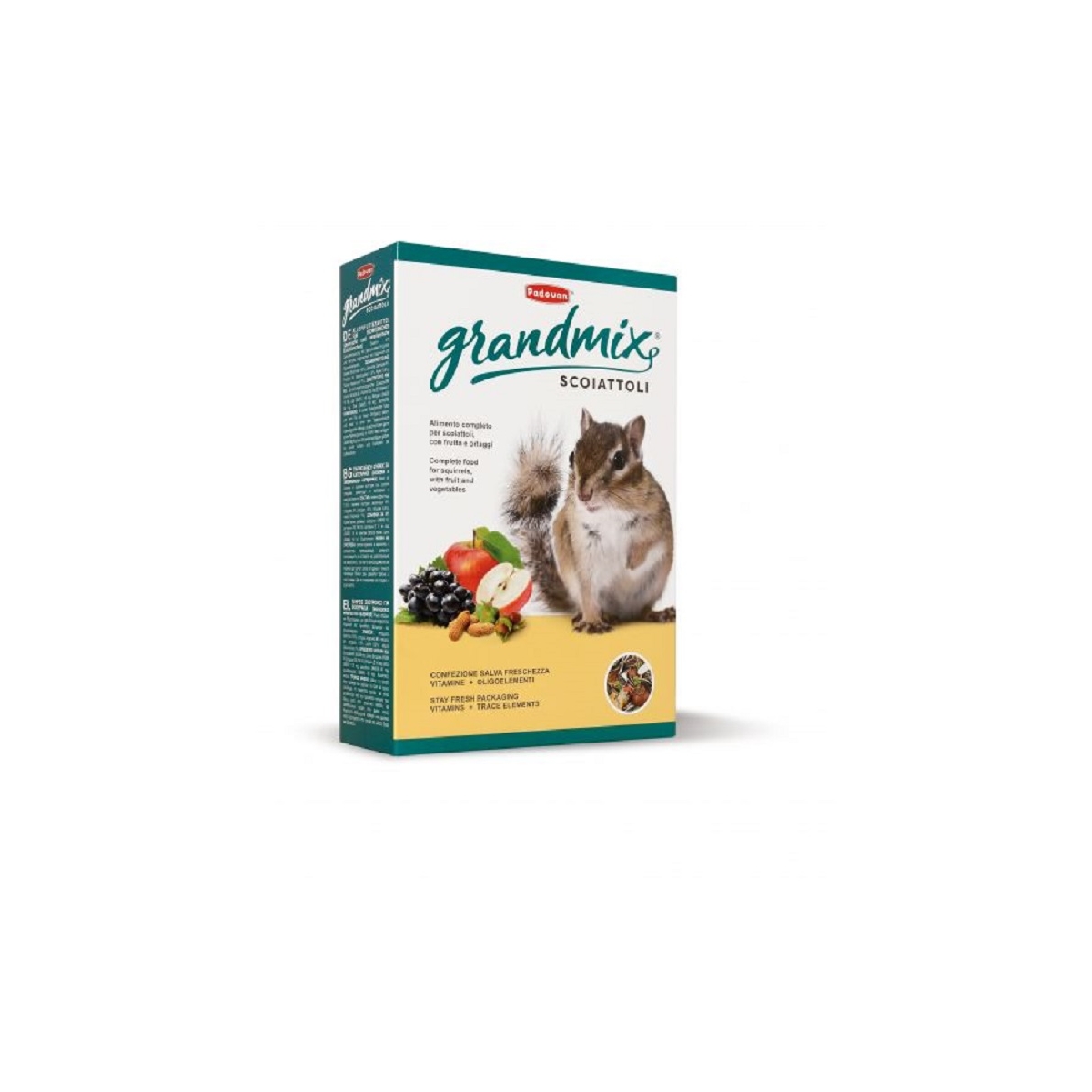 Padovan Grandmix Scoiattoli visavertis maistas voverėms, 750 g - 