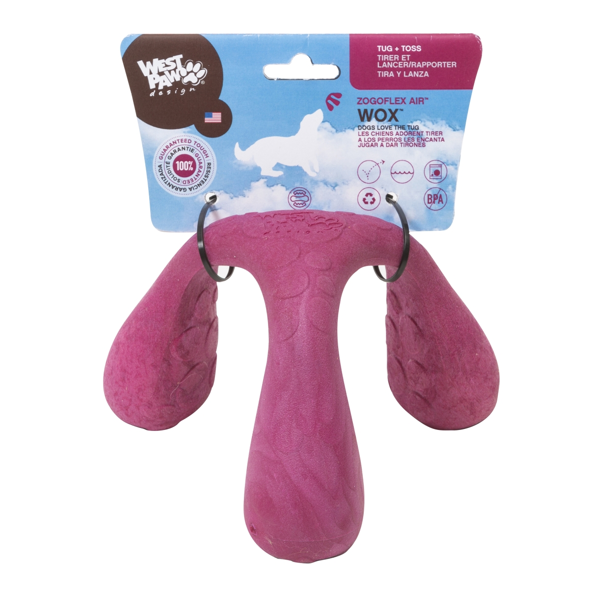 Zogoflex Wox žaislas, 10cm, rožinis -  1