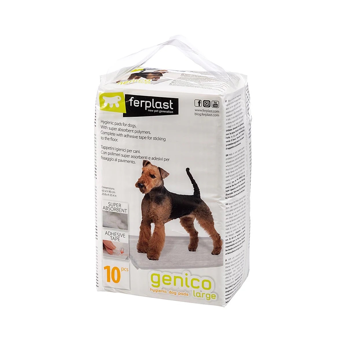 Ferplast Genico palutės, 60x90cm, 10vnt. - 