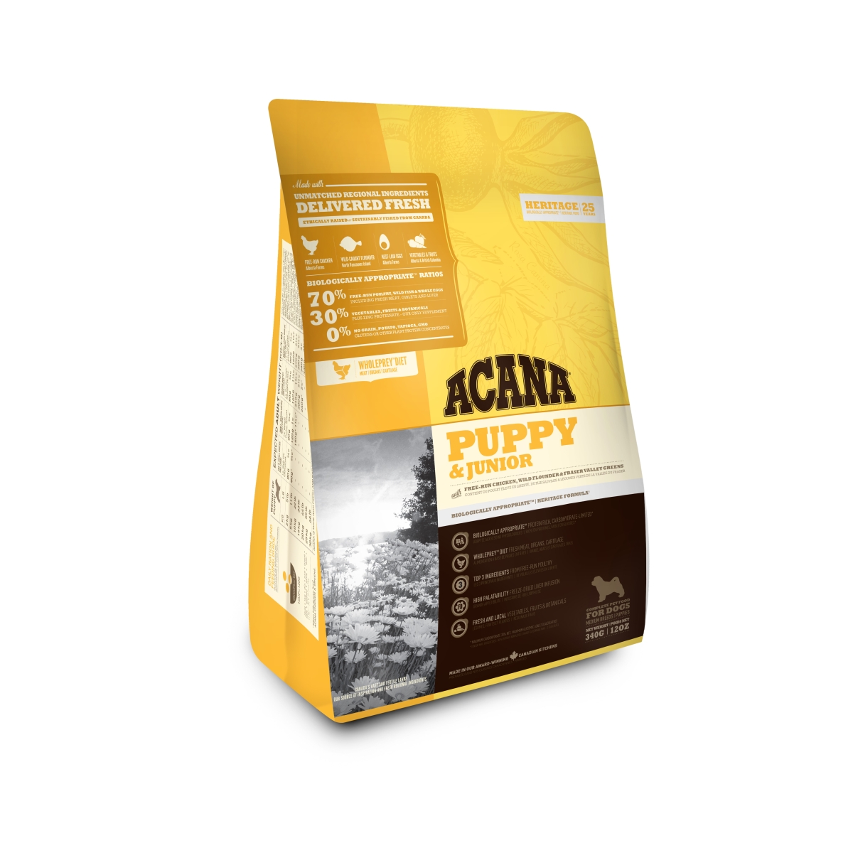 Acana puppy&junior sausas maistas šuniukams 2kg - 