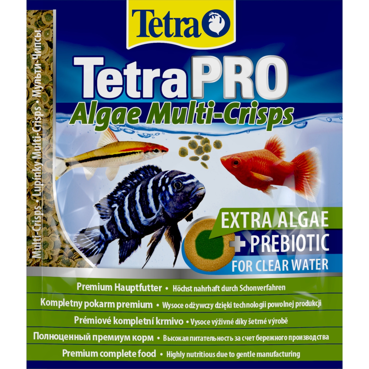 Tetra žuvų maistas Tetrapro Algae Multi-Crisps 12 g - 