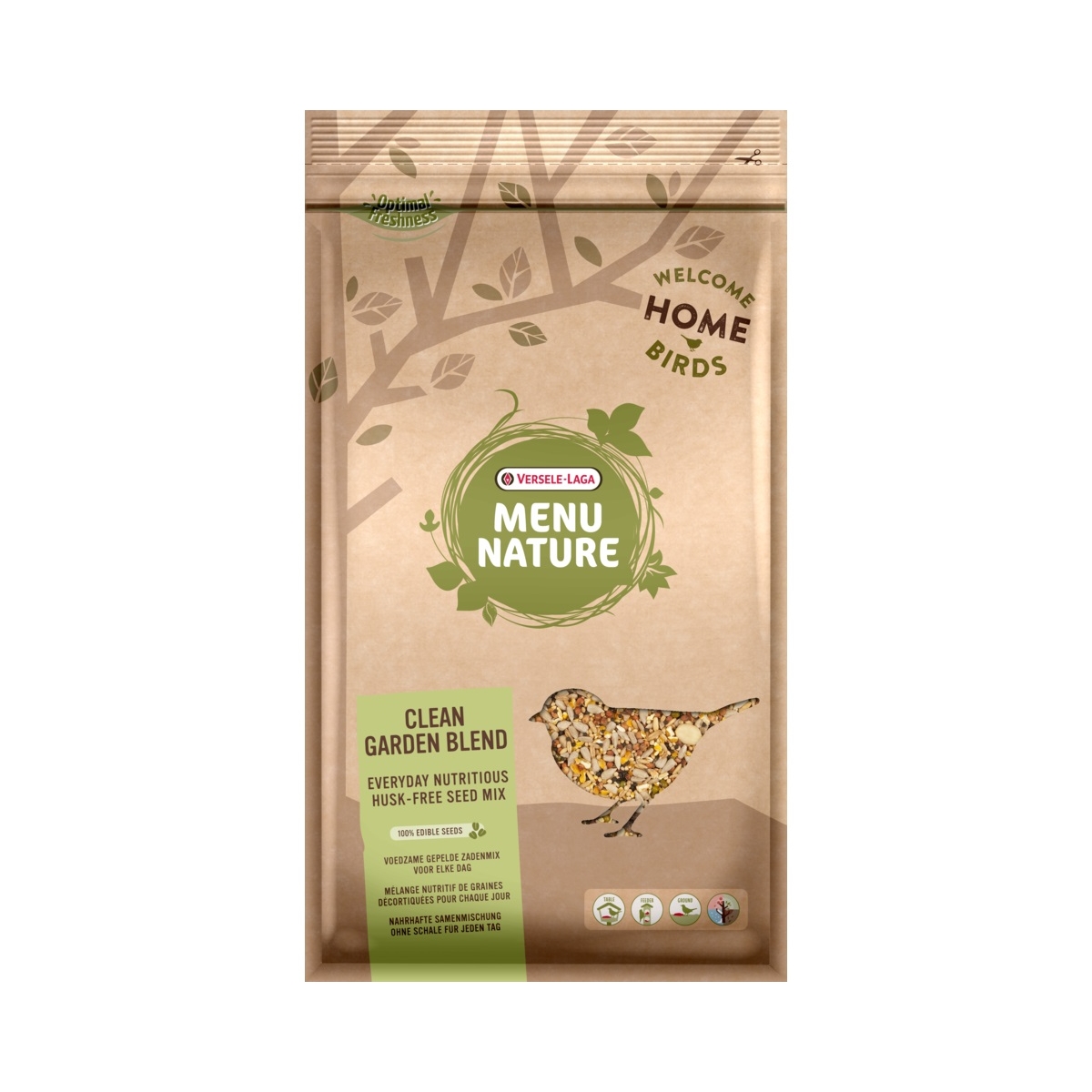 Versele-Laga Nature Clean Gard. maistas paukščiams, 2,5 kg - 