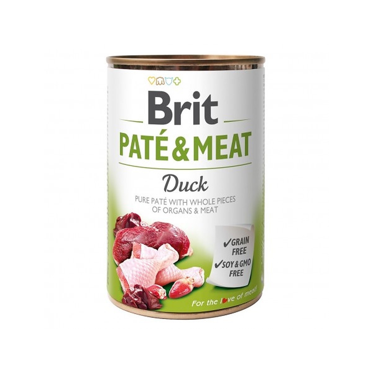 BRIT CARE KOERA KONSERV PATE&MEAT PART 800G - 