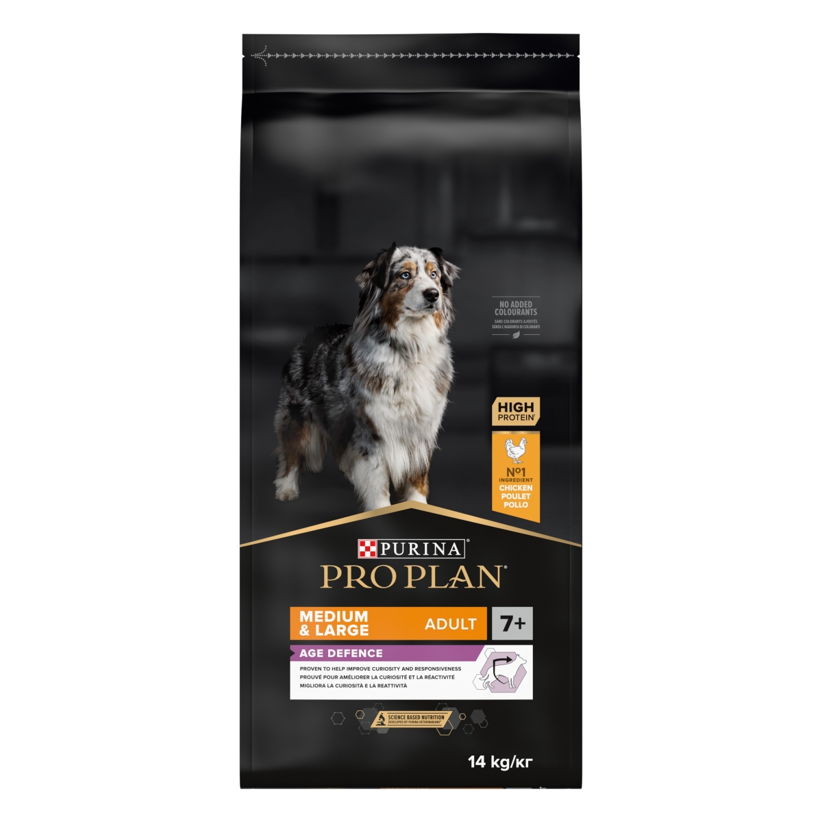 PRO PLAN DOG ADULT MEDIUM/LARGE 7+ CHICKEN 14KG - 