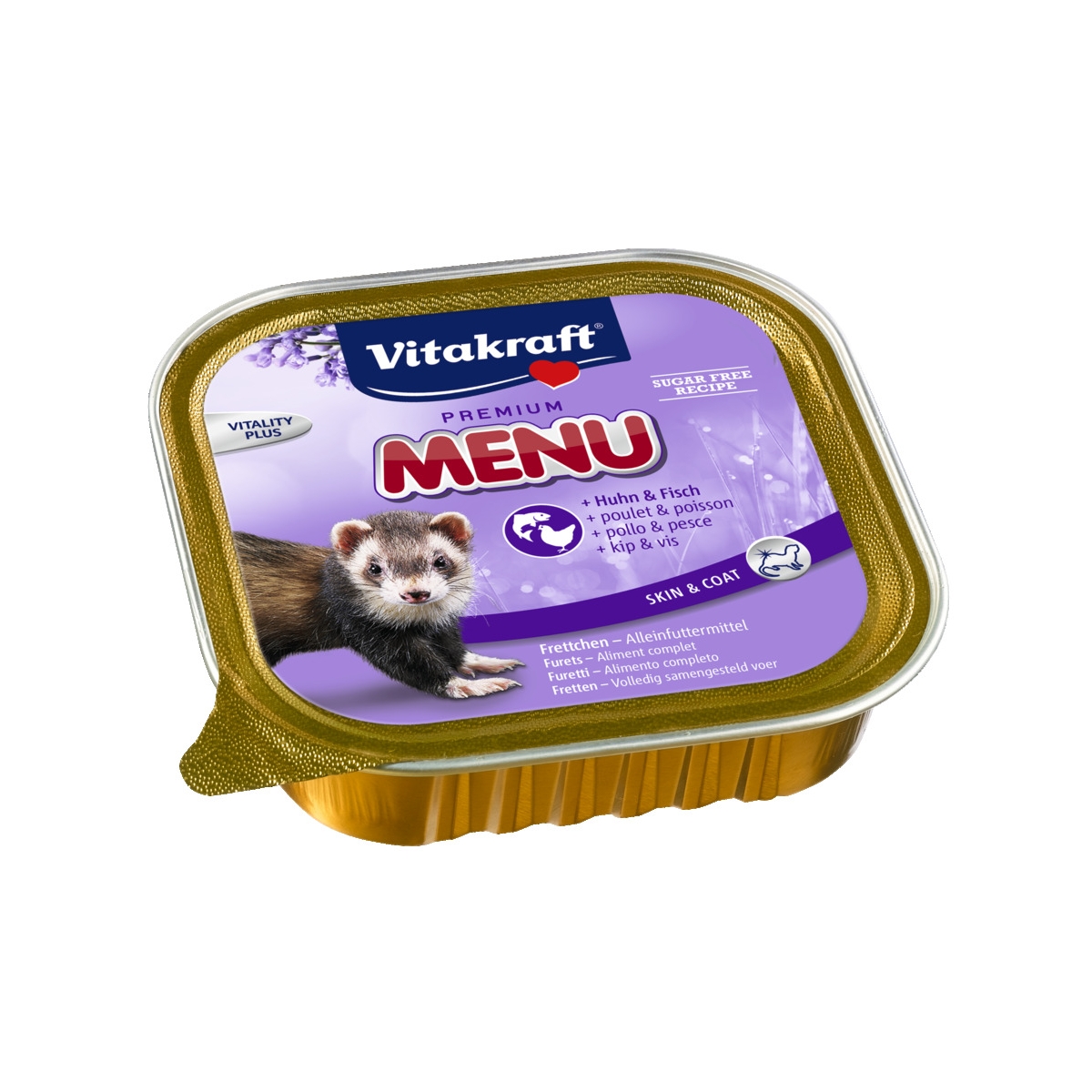 Vitakraft konservuotas maistas šeškams 100g - 