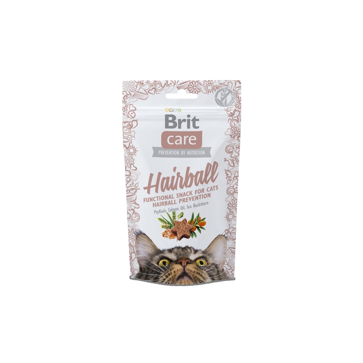 Brit Care Cat Hairball skanėstai, 50g - 