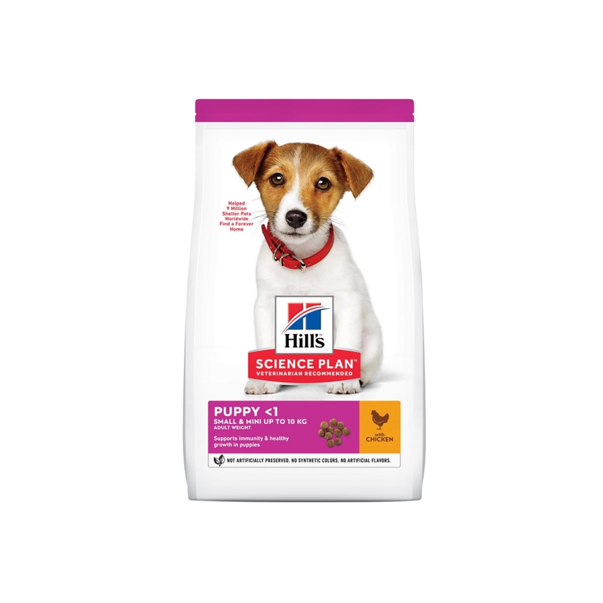 Hill's Science Plan Puppy Small&Mini maistas šuniukams su višt, 3kg - 