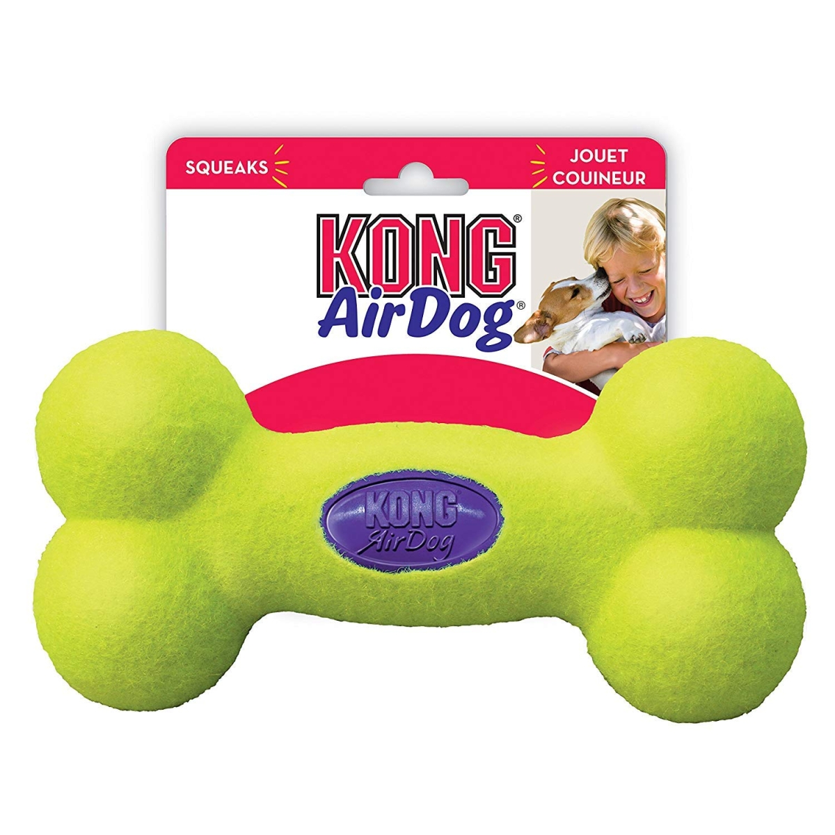 Kong Air Squeaker Bone cypsintis žaislas, 11cm - 