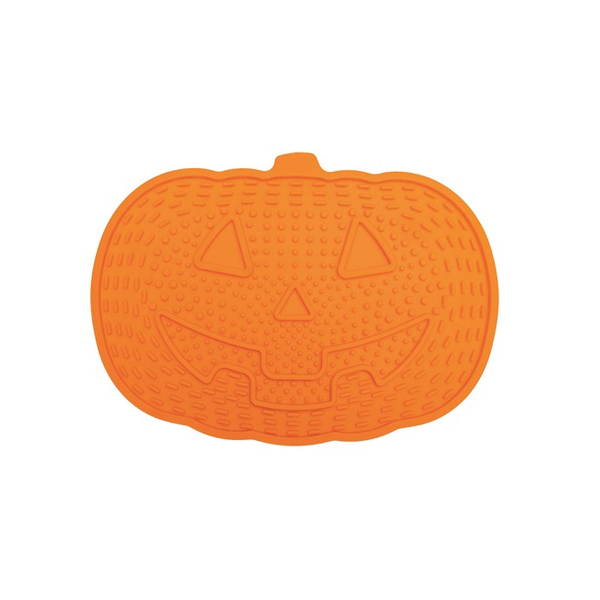 Beeztees Pumpkin laižymo kilimėlis šunims-moliūgas, oranžinis -  1