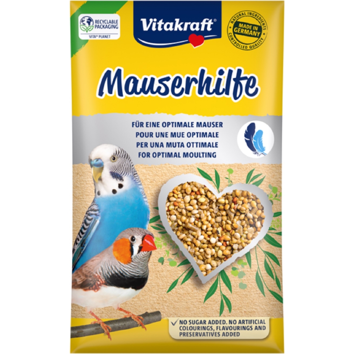 Vitakraft papūgų papildomas maistas Mauserhilfe 20 g - 