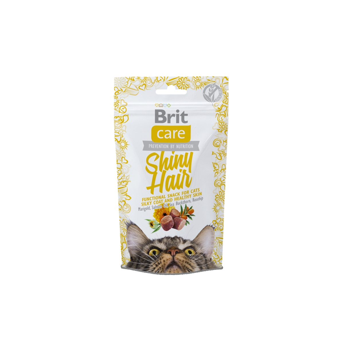 Brit Care shiny hair skanėstai katėms 50g - 