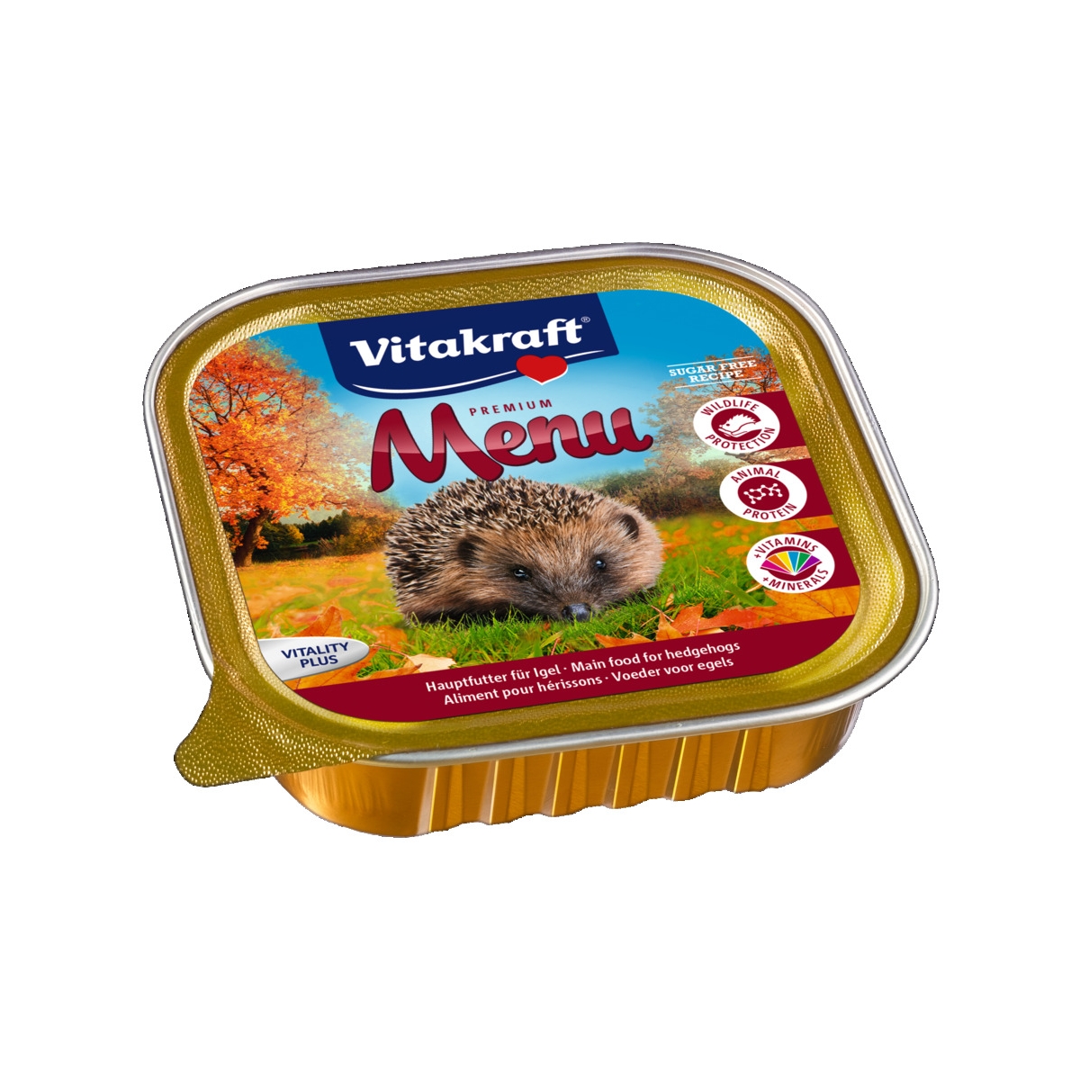 Vitakraft konservuotas maistas ežiams 100g - 