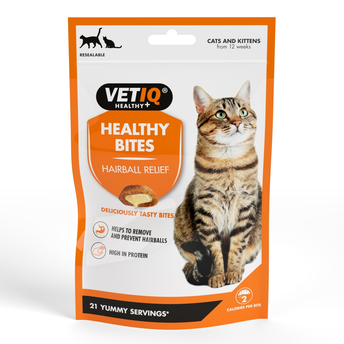 VETIQ Hairball skanėstai katėms 65g - 