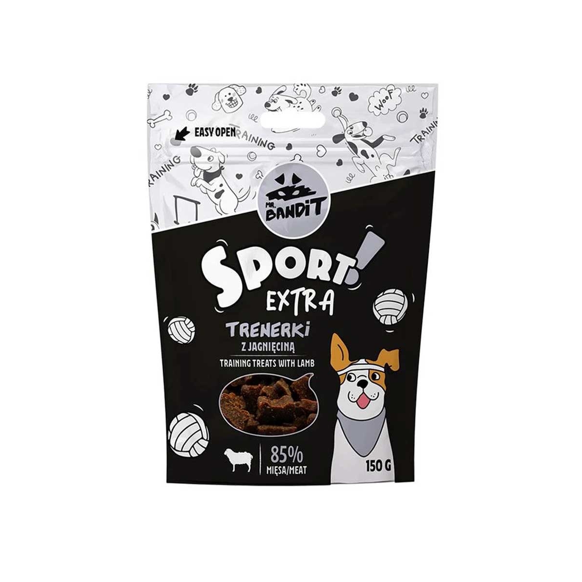 Mr. Bandit SPORT EXTRA skanėstai šunims su ėriena, 150 g - 