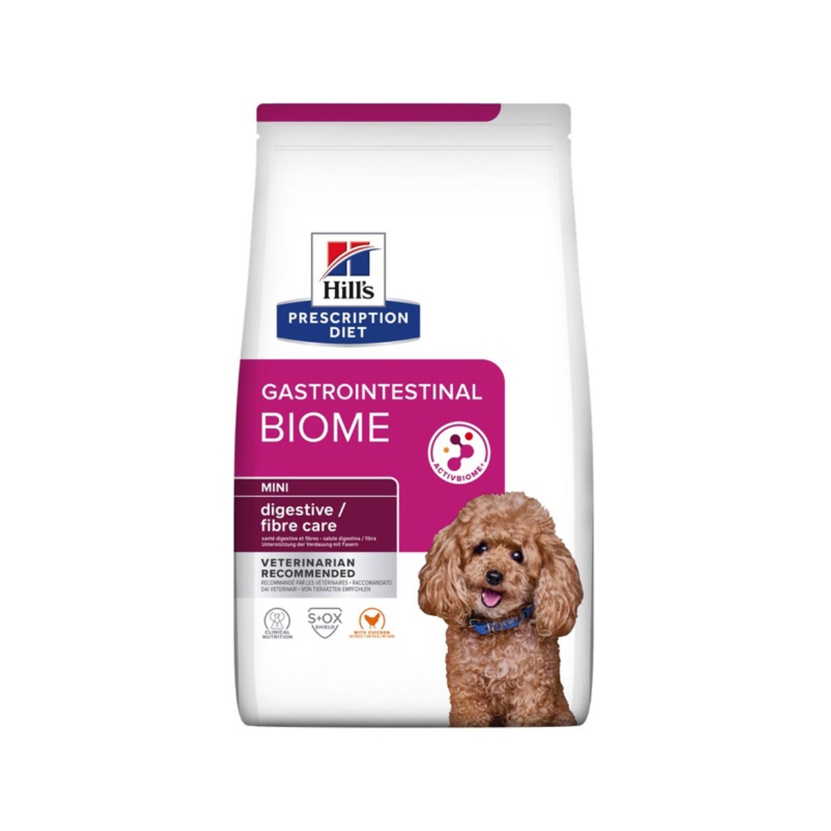 Hill's PD Canine Gastrointestinal Biome mini sausas maistas šunims,1kg - 