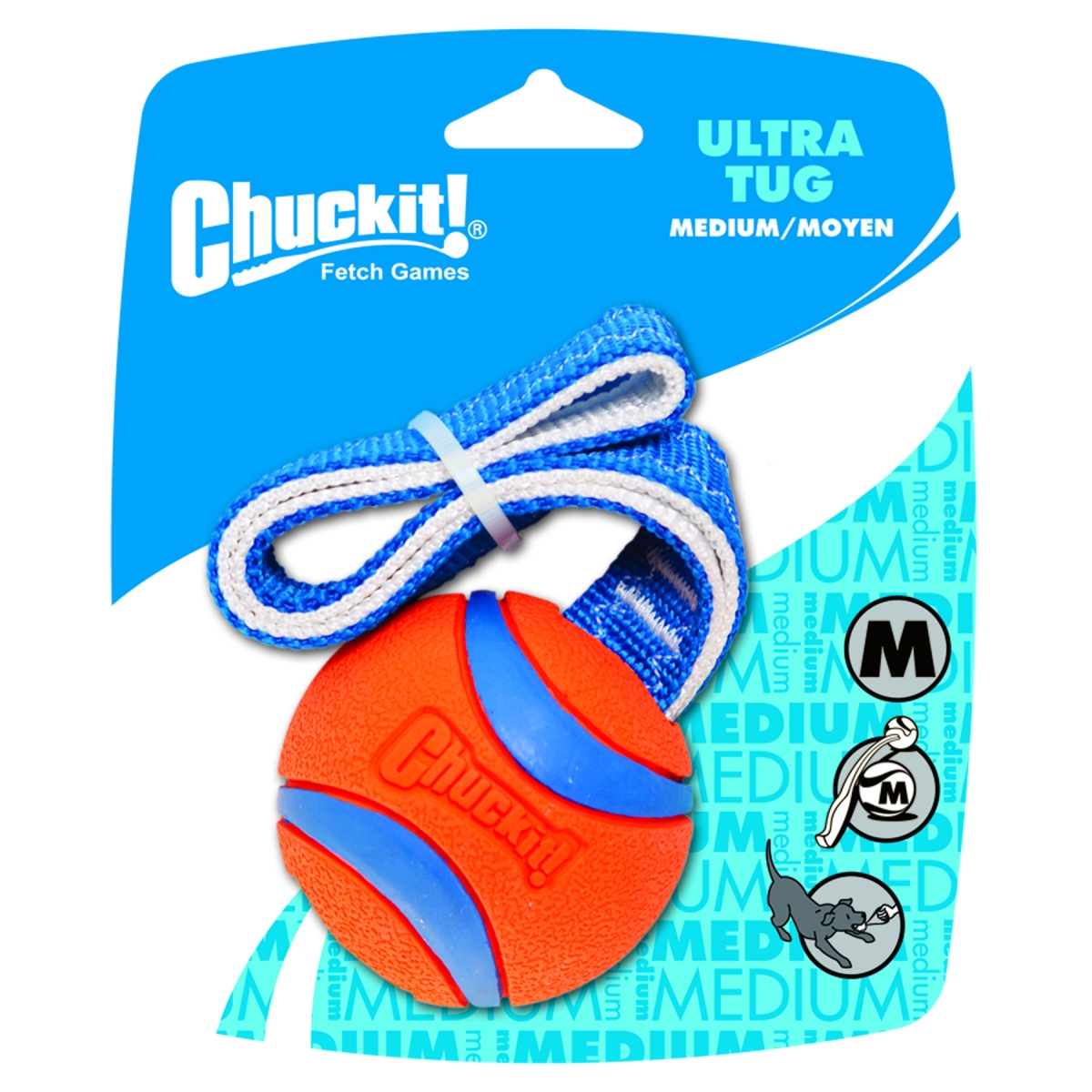 Chuckit Ultra Tug žaislas šunims, M dydžio -  1