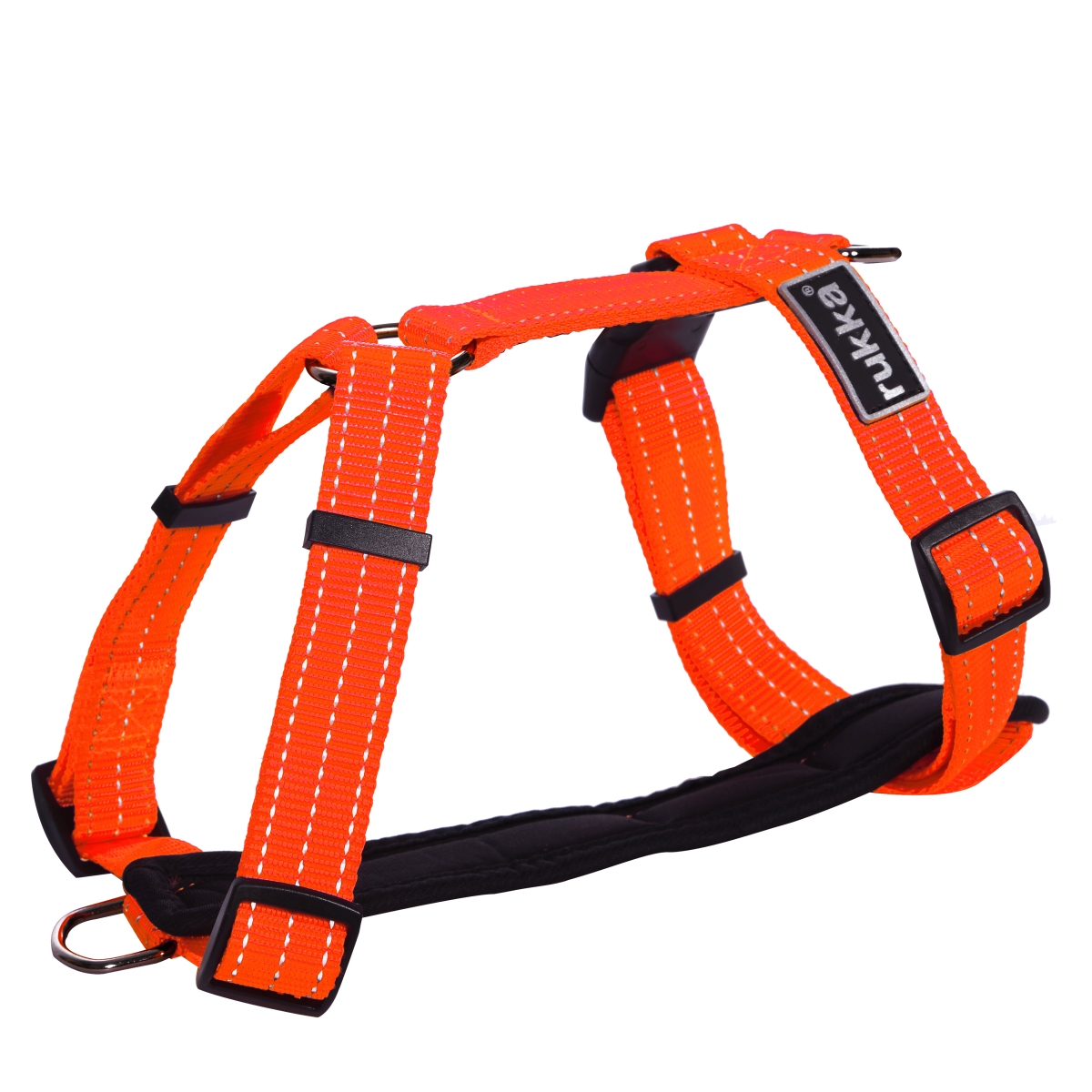 Rukka Form Neon petnešos, L, 40mm/80-130 cm, oranž. nenon - 