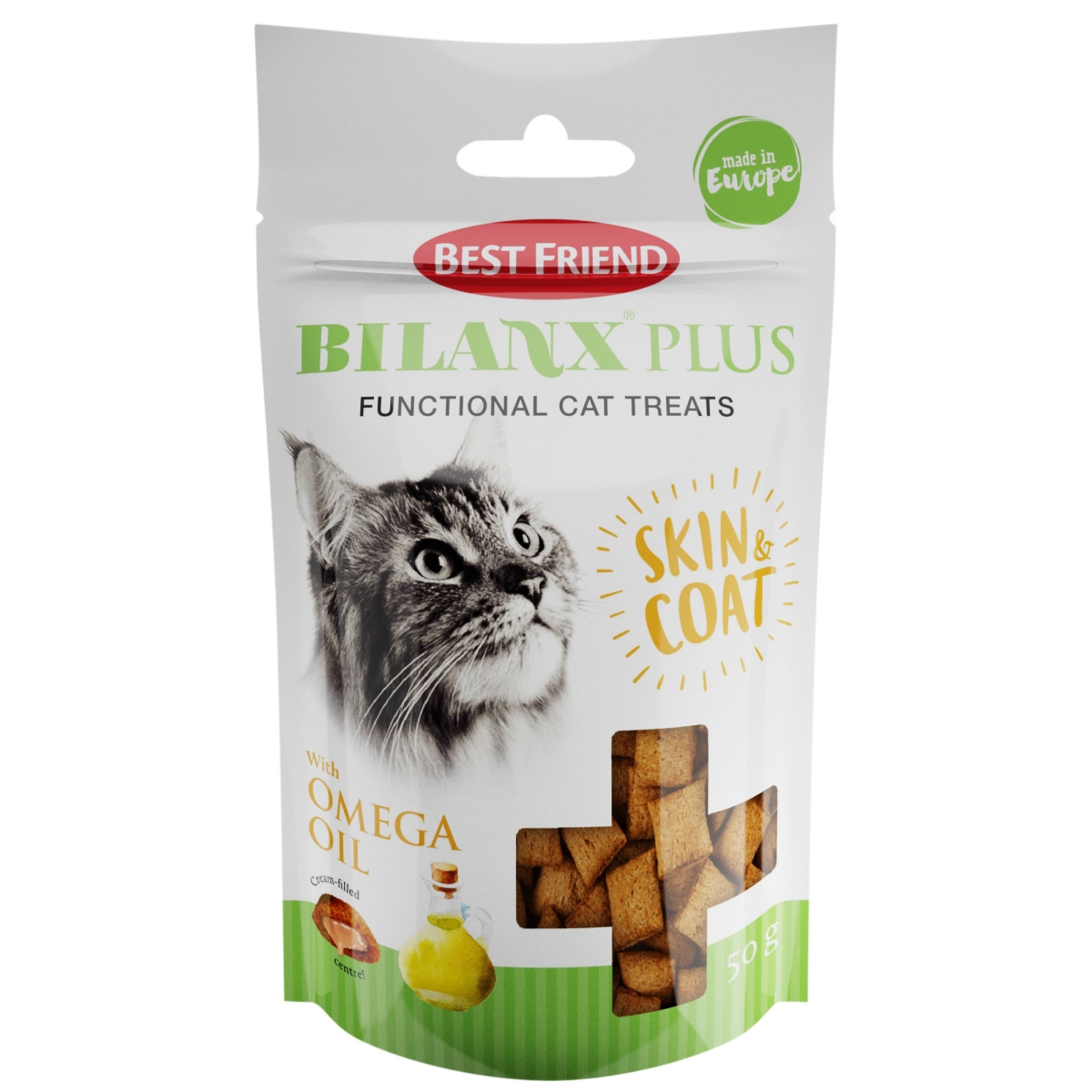 Best Friend Bilanx Skin/Coat kačių maistas, 50 g - 