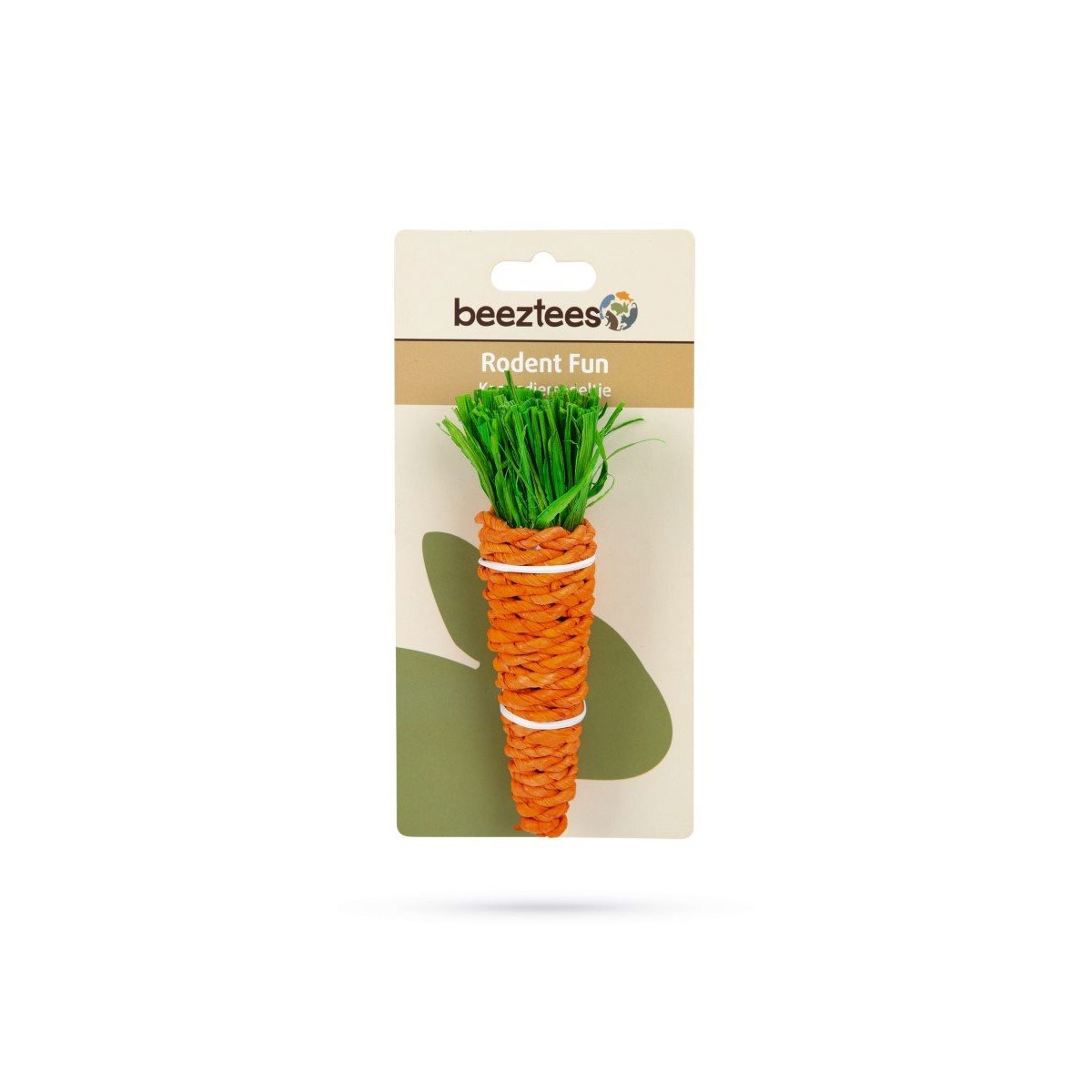 Beeztees Nibble Carrot kramtymo žaislas-skanėstas, 15 cm - 