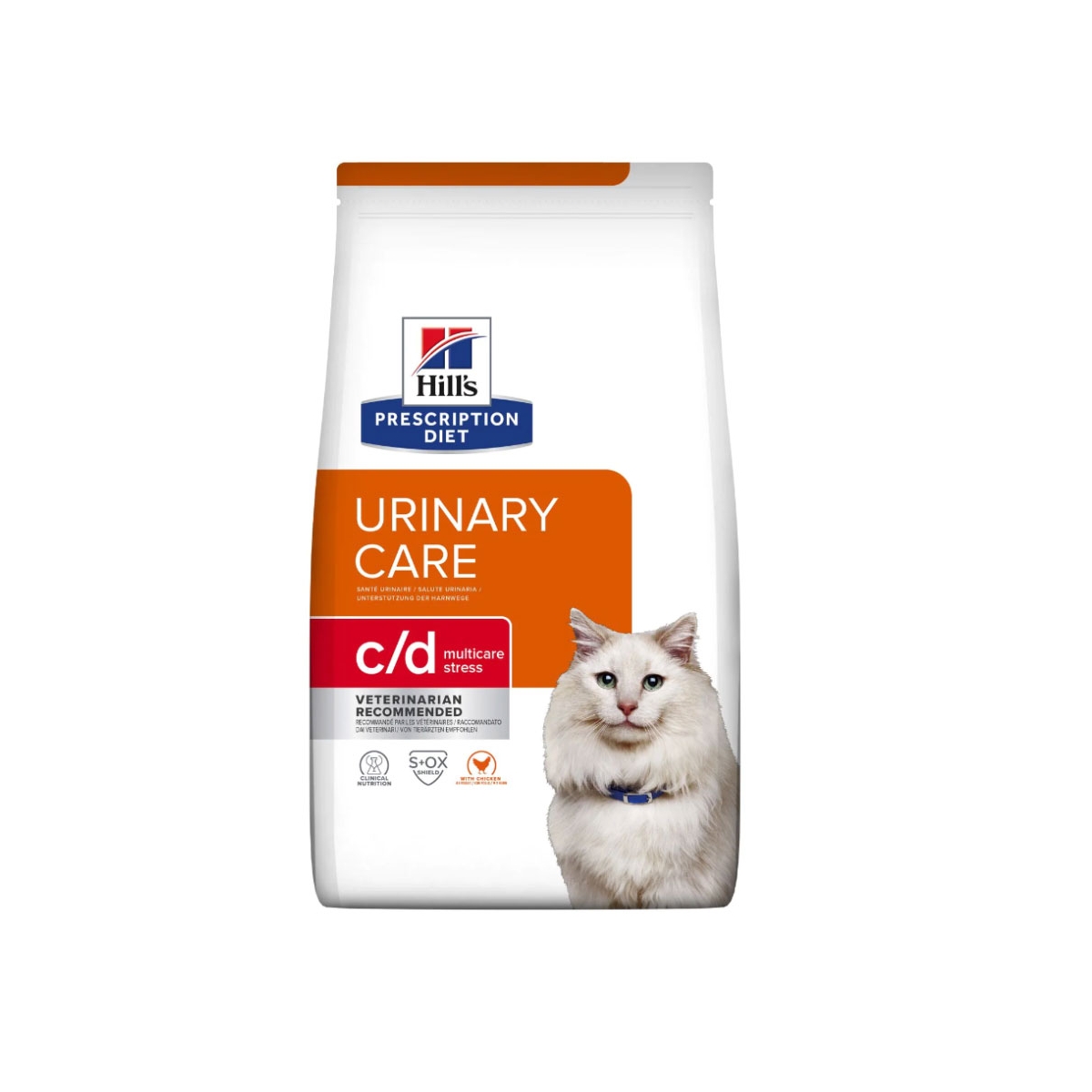 Hill's PD Feline c/d Multicare Stress sausas maistas katėms, 3 kg - 